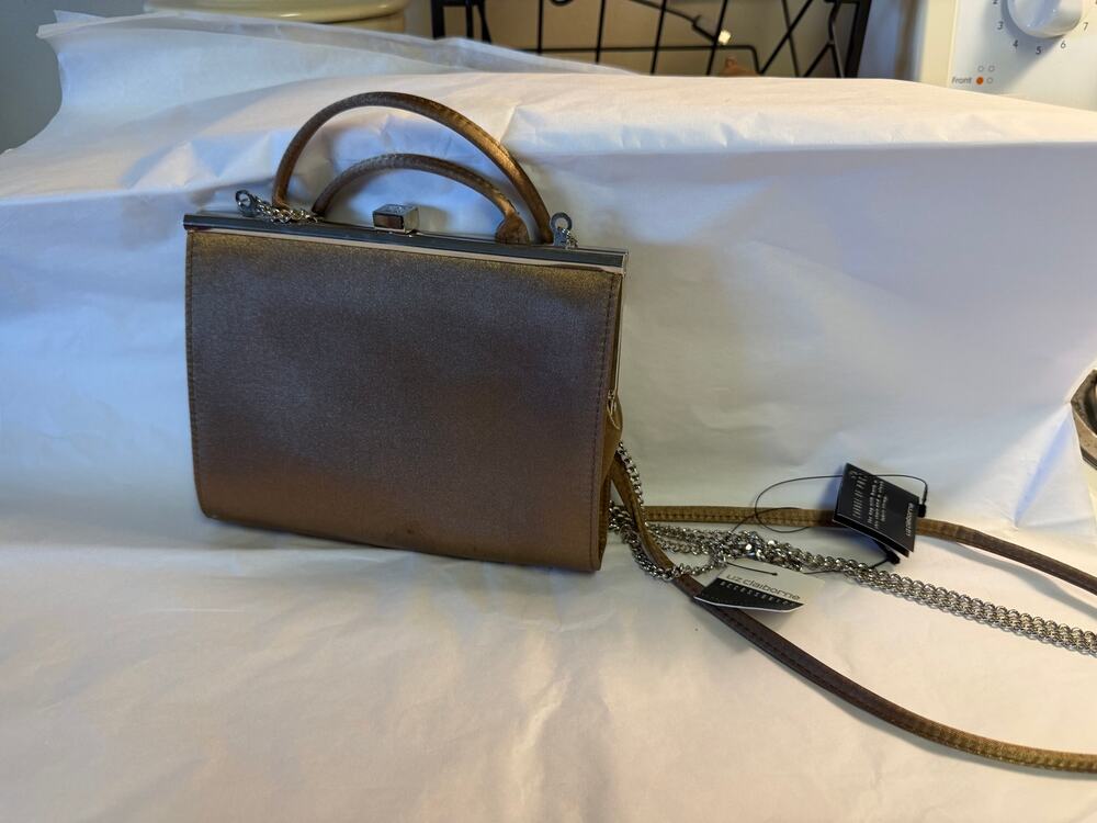 Liz Claiborne Vintage "Change of Pace" Top-Frame Hangbag